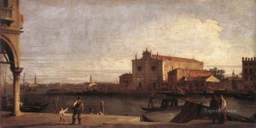  View Painting - CANALETTO View Of San Giovanni Dei Battuti At Murano Thomas Gainsborough
